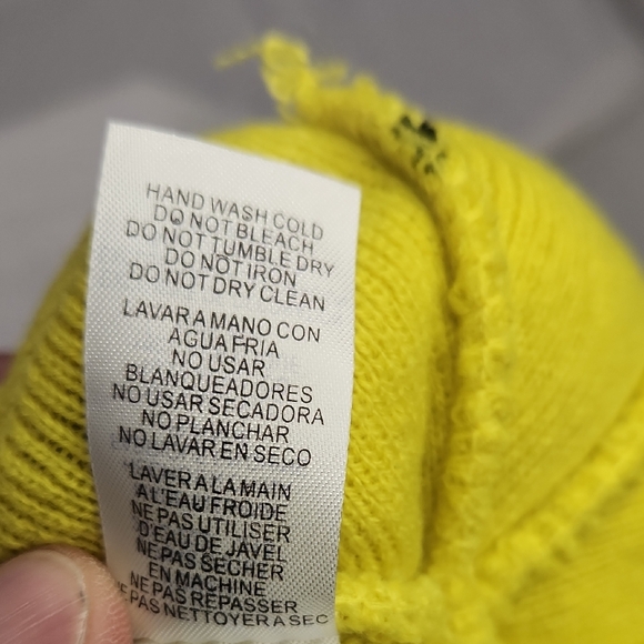 NWT Nike Kids Black and Yellow Striped Hat - Picture 3 of 4